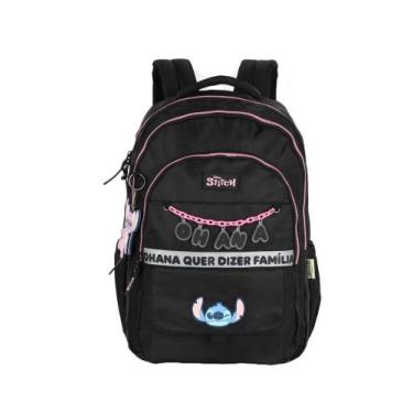 Imagem de Mochila Escolar Notebook Disney Stitch Original Resistente - Luxcel Pr