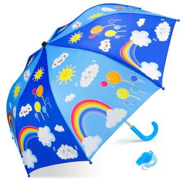 Imagem de Guarda-chuva infantil EAONE Windproof Auto Open Stick Rain 43 cm