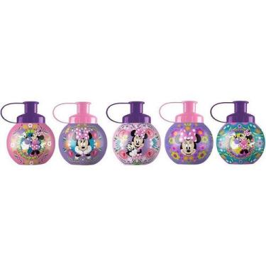 Imagem de Squeeze Bola Disney Minnie 250ml  Pacote Com 5 Unidades