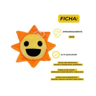 Imagem de Pelúcia Sprunki Boneco 30cm Incredibox Brinquedo Criança Spunk Orange 
