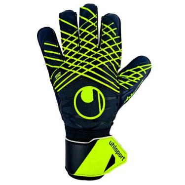 Imagem de Luva De Goleiro Uhlsport Prediction Soft Pro Oficial Com NF, Marinho, 