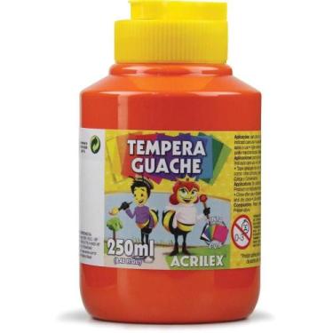 Imagem de Tinta Guache 250ML Vermelho Fogo PCT.C/03 - Acrilex