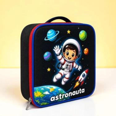 Imagem de Lancheira Térmica Escolar Menino Porta Lanches 4 A 10 Anos - Astro, Pr