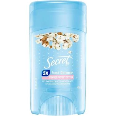 Imagem de Desodorante Twist Stick Gel Secret Powder Protect Cotton 48h 45g