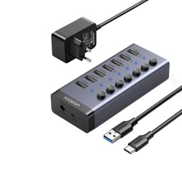 Imagem de Hub usb 7 portas usb 3.0 cm481 ugreen - 90307