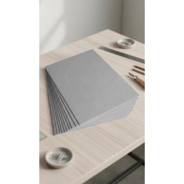 Imagem de 50 Placas Papelão Cinza A3 29,7x42cm 1.7mm - Congratulations Store