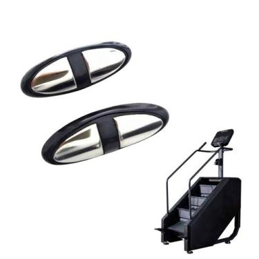 Imagem de Sensor Simulador Escada Hand Grip Medidor Cardiaco Academia Fitness GY