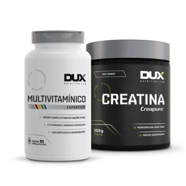 Imagem de Creatina 300g + Multivitamínico 90 Cápsulas Dux Nutrition