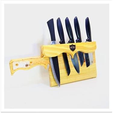 Imagem de Porta facas de Parede em Madeira Maciça (Claro)