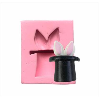 Imagem de Molde De Silicone Coelho Cartola