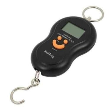 Imagem de Balança Digital Portátil Com Gancho Pêndulo Pesa Mala 50 Kg