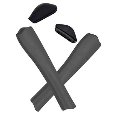 Imagem de Mryok Peça de reposição para óculos de sol Oakley Pit Bull OO9127 / Pit Bull Asian Fit OO9161 cinza