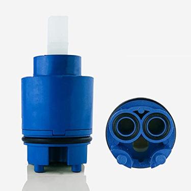 Imagem de Cartucho de torneira misturadora de substituição de cartucho de disco de cerâmica, torneira interna quente e fria, válvula de pia de banheiro para torneira de cozinha de banheiro