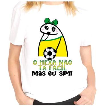 Imagem de Camiseta Copa Do Mundo Brasil Flork Meme Divertido - Vidape
