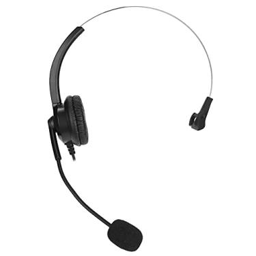 Imagem de Cosiki Fone de ouvido para negócios, braço oscilante de 330°, fone de ouvido com microfone para escritório para jovens para casa e ao ar livre