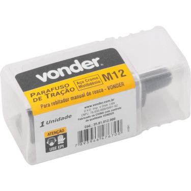 Imagem de Parafuso de Tração Para Rebitador - Vonder | M12  Cód. 35.81.012.000