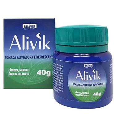 Imagem de BRAVIR ALIVIK POMADA ALIVIADORA E REFRESCANTE 40G