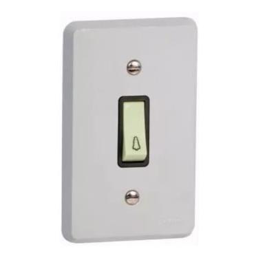 Imagem de Pulsador Campainha Conjunto Silentoque 2A 250V Ref.1102 - Pial