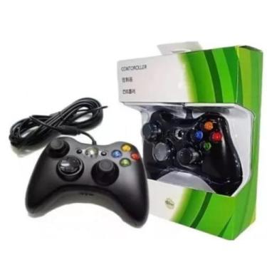 Imagem de Controle Para Xbox 360 Com Fio Joystick Tv/pc/android - Seisa