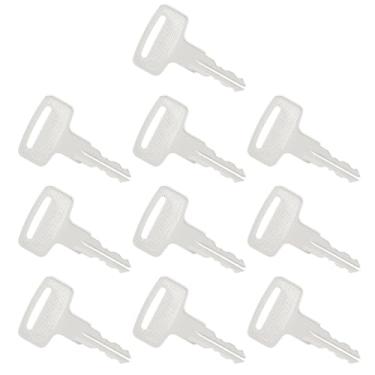 Imagem de YINETTECH 10 chaves de ignição 6896 compatíveis com Manitou compatíveis com rolo Wacker Neuson RT56 RT82