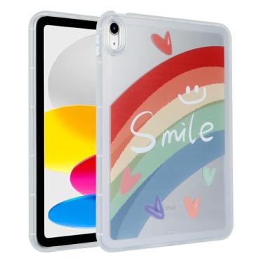 Imagem de UUcovers Capa para Apple iPad (A16) 11ª geração 11 polegadas 2025 e iPad 10ª geração tablet 10,9 polegadas 2022, fosco translúcido, transparente, leve, capa traseira de TPU macio, capa à prova de