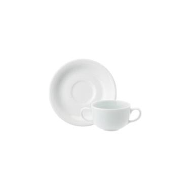 Imagem de Xicara Consume 100ml com Pires Porcelana Schmidt - Mod. Voyage 202, 00