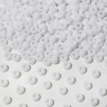 Imagem de Richbunnys 1000 contas de pônei de plástico multicoloridas a granel para artesanato, 6 * 9 mm cores sortidas contas de cabelo, incluindo preto, vermelho, azul, branco para fabricação de pulseiras