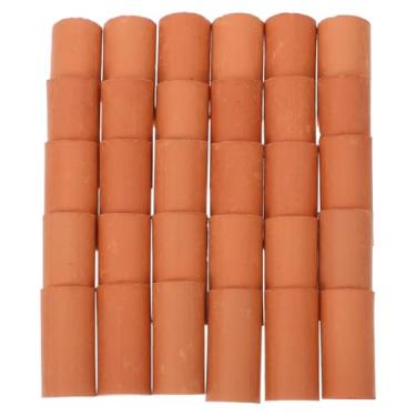 Imagem de Levemolo Telhas de construção em miniatura autênticas, 30 peças para modelos de casas de bonecas artesanais DIY