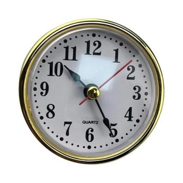 Imagem de Relógio De Parede Clássico Redondo De 65mm Com Movimento De Quartzo E 