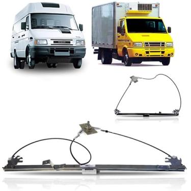 Imagem de MÁQUINA DE VIDRO MANUAL LADO DIREITO DAILY 1997 1998 1999 2000 2001 2002 2003 2004 2005 2006 2007