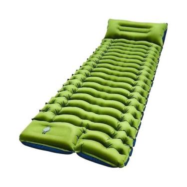 Imagem de Colchão Inflável Portátil Leve Para Camping, Individual Ou Duplo, Para