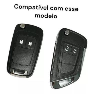 Imagem de Chave Canivete Original Cruze Prisma Cobalt Onix S10 Montana - FERREIR