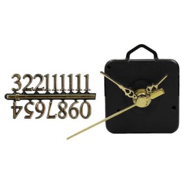 Imagem de Maquininha Para Relógio De Parede Tique Taque 3 Kits Com Número & Pont