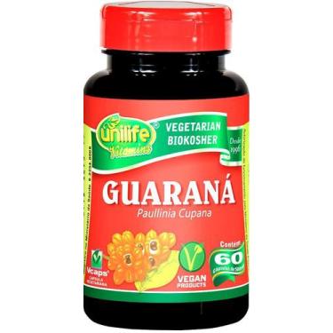 Imagem de Guaraná Unilife 60 cápsulas de 500mg