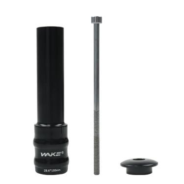 Imagem de CYSKY Elevador de haste de bicicleta de 3,5 cm, extensor de elevação de guidão de bicicleta, extensor de haste de garfo de bicicleta ajustável para mountain bike, bicicleta de estrada, MTB, BMX (150