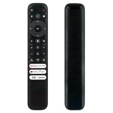 Imagem de Substituição RC813 Voice Assitant Controle Remoto Ternos para 43S551G 50S551G 55S551G 65S551G 75S551G 85S551G S5 4K UHD LED Smart Google TV, FMBG