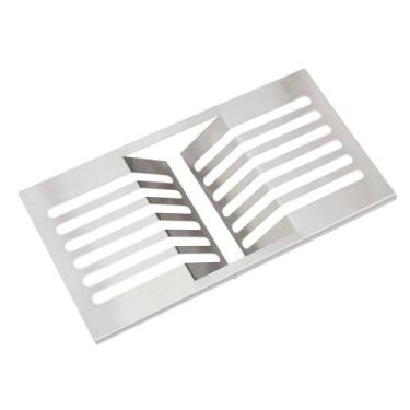 Imagem de Escorredor Pratos Em Aco Inox P/ Uso No Canal Organizador (94534125) 3