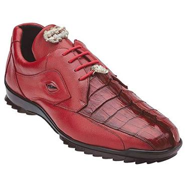 Imagem de Belvedere Sapato Oxford masculino de bicicleta Vasco, Vermelho, 15