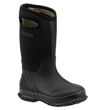 Imagem de Bogs Classic High Waterproof Insulated Rubber Neoprene Rain Boot Snow, Black, 12 M US Little Kid