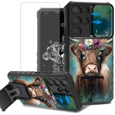 Imagem de Capa de telefone ACWDMKH para Samsung Galaxy S23 Ultra com suporte