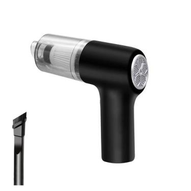 Imagem de Mini aspirador de pó, pequenos aspiradores de mão sem fio, carregament