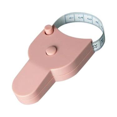 Imagem de Fita Métrica Retrátil De 150cm Para Medição Corporal E Perda De Peso C
