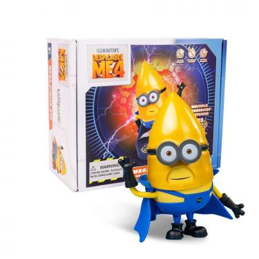Imagem de Minion Mega Gus com 12 cm de Altura e 3 Expressões Faciais Mutáveis para Crianças Acima de 8 Anos