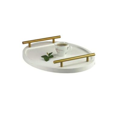 Imagem de Bandeja Para Cantinho do Café Para Servir Bebidas Chá 40x30 - Maraka I