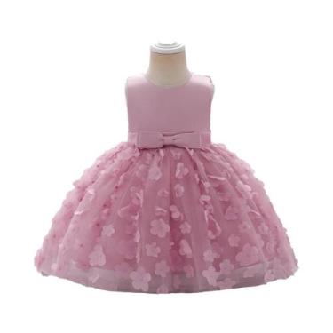 Imagem de Vestido De Princesa Para Meninas, Verão, Aniversário, Batizado, Festa,
