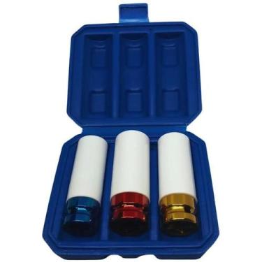 Imagem de Jogo de Soquete 1/2 17 A 21 Mm Sextavado Longo Impacto - LDR, PRO1721K