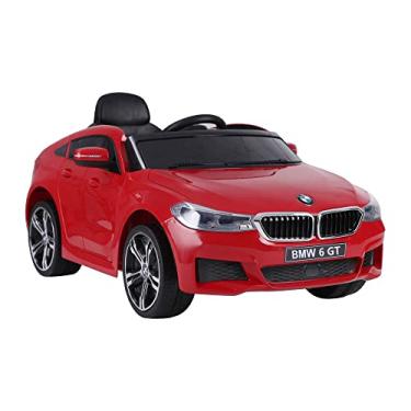 Imagem de Carrinho Elétrico Bmw 6 Gt com Controle Remoto 12v Vermelho - Bel Brink