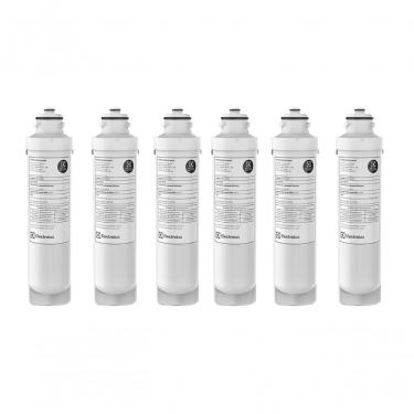 Imagem de Kit Filtro/Refil Original Para Purificador De Água Electrolux Pa21G / Pa26G / Pa31G Refil Longa Duração (6 Unidades)