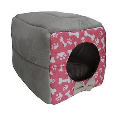 Imagem de Cama Iglu e Toca Para Cachorro Luxo ROSA G