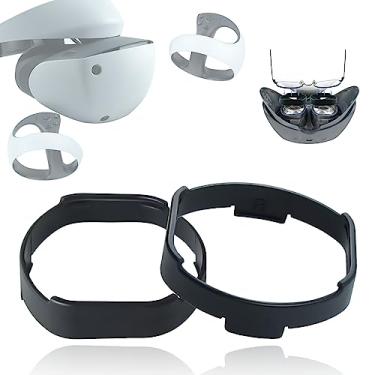 Imagem de HUAYUWA Glasses Spacer Protector Compatible for PS VR2, Lens Anti-Scratch Ring Glasses Bumper Protecting Myopia Glasses from Scratching VR Lens Protector Accessories Compatible with VR2